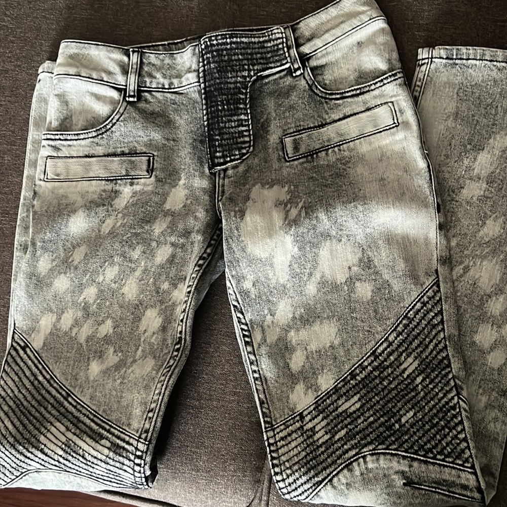 A.B.S. Luxury Collection ALLEN SCHWARTZ Denim MOTORCYCLE Jeans